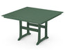 POLYWOOD Farmhouse Trestle 59" Counter Table in Green