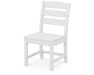 POLYWOOD Lakeside Dining Side Chair in White