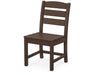 POLYWOOD Lakeside Dining Side Chair in Mahogany