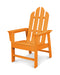 POLYWOOD Long Island Dining Chair in Tangerine