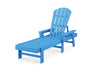 POLYWOOD South Beach Chaise in Pacific Blue