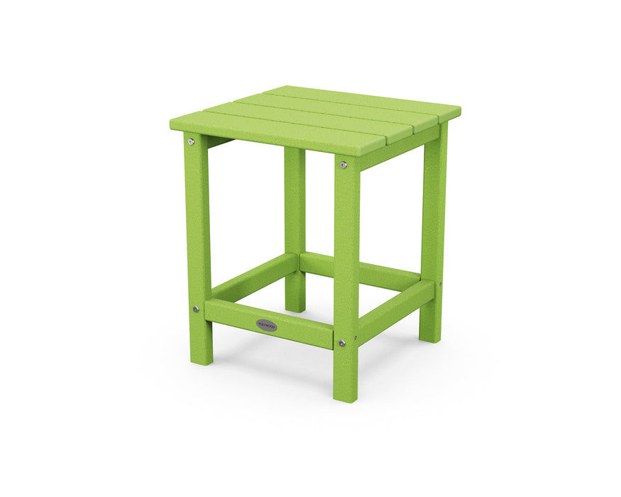 POLYWOOD Long Island 18" Side Table in Lime