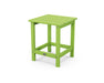 POLYWOOD Long Island 18" Side Table in Lime
