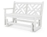 POLYWOOD Chippendale 48" Glider in White