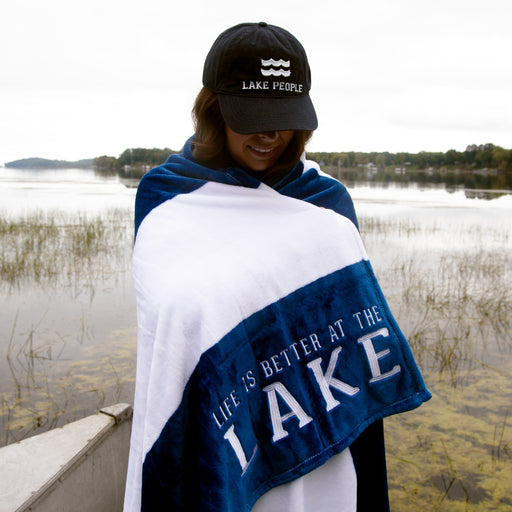 Lake  50" x 60" Royal Plush Blanke