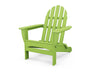 POLYWOOD Classic Folding Adirondack Chair in Lime