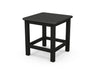 POLYWOOD Seashell 18" Side Table in Black