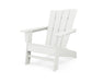 POLYWOOD The Wave Chair Right in Vintage White