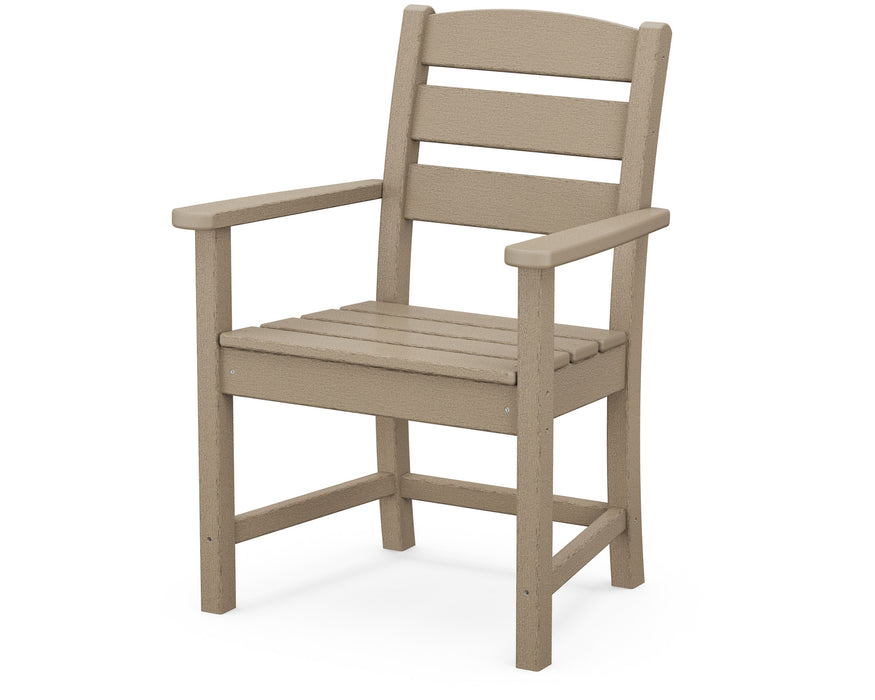 POLYWOOD Lakeside Dining Arm Chair in Vintage Sahara