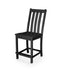 POLYWOOD Vineyard Counter Side Chair in Black