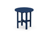 POLYWOOD Round 18" Side Table in Navy