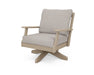 POLYWOOD Braxton Deep Seating Swivel Chair in