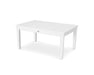 POLYWOOD Newport 22" x 36" Coffee Table in Vintage White