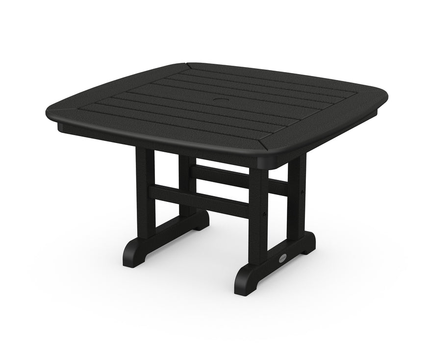 POLYWOOD Nautical 31" Conversation Table in Black