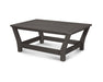 POLYWOOD Harbour Slat Coffee Table in Vintage Coffee