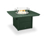 POLYWOOD Nautical 42" Fire Pit Table in Green