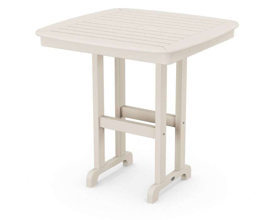 POLYWOOD Nautical 37" Counter Table in Sand