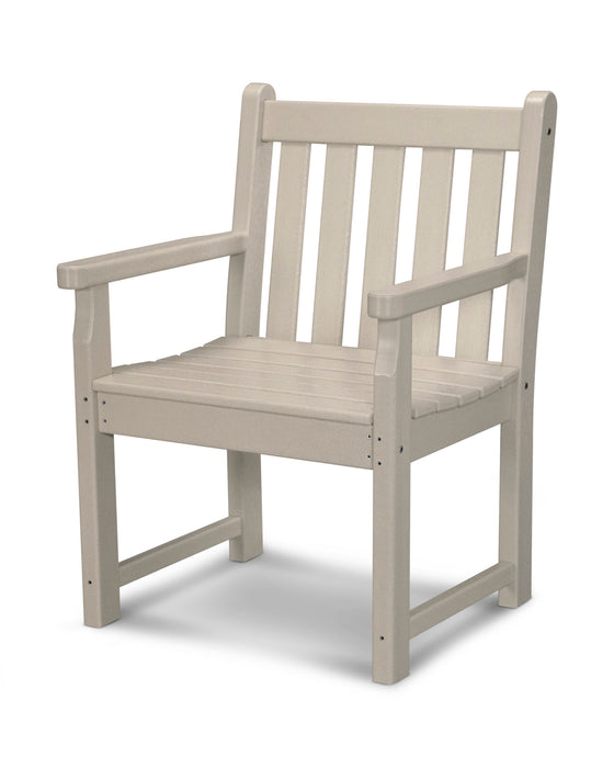 POLYWOOD Traditional Garden Arm Chair in Sand
