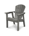 POLYWOOD Seashell Dining Chair in Slate Grey