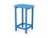 POLYWOOD South Beach 26" Counter Side Table in Pacific Blue