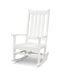 POLYWOOD Vineyard Porch Rocking Chair in White