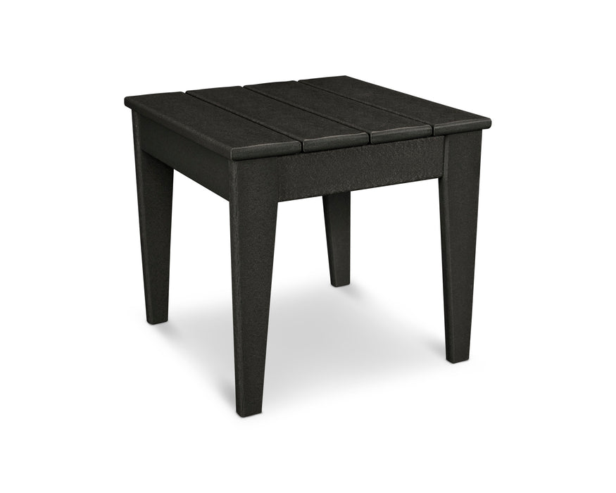 POLYWOOD Newport 18" Side Table in Black