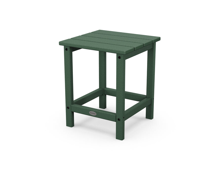 POLYWOOD Long Island 18" Side Table in Green