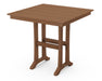 POLYWOOD Farmhouse Trestle 37" Counter Table in Teak