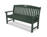 POLYWOOD Nautical 60" Bench in Green