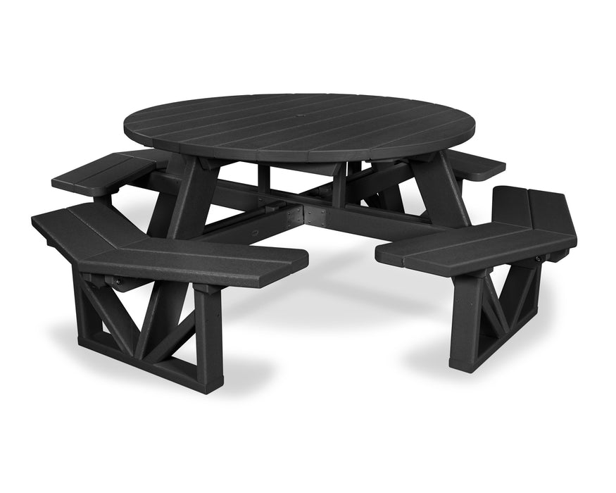 POLYWOOD Park 53" Octagon Table in Black