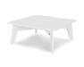 POLYWOOD Riviera Modern Conversation Table in White