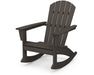 POLYWOOD® Nautical Adirondack Rocking Chair in Vintage Coffee