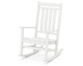 POLYWOOD Estate Rocking Chair in Vintage White