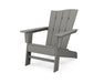 POLYWOOD The Wave Chair Right in Slate Grey