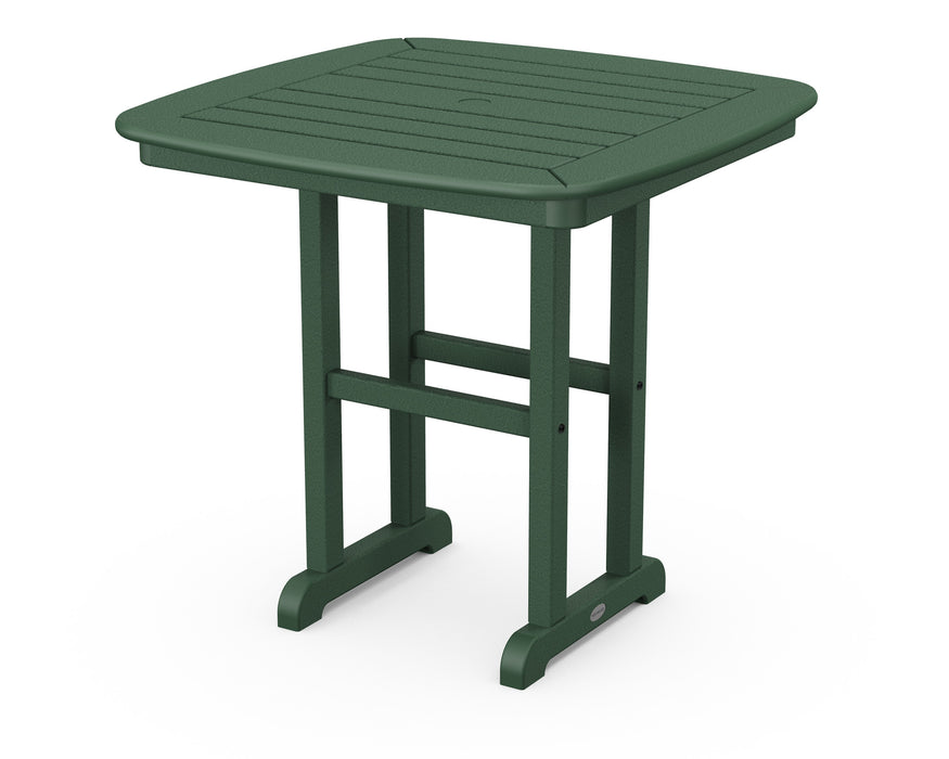 POLYWOOD Nautical 31" Dining Table in Green