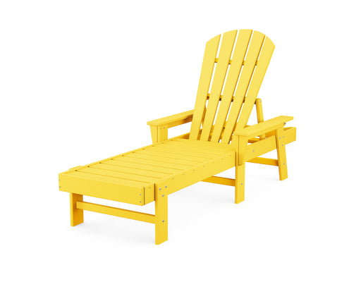 POLYWOOD South Beach Chaise in Lemon