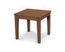 POLYWOOD Newport 18" End Table in Teak