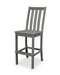POLYWOOD Vineyard Bar Side Chair in Slate Grey