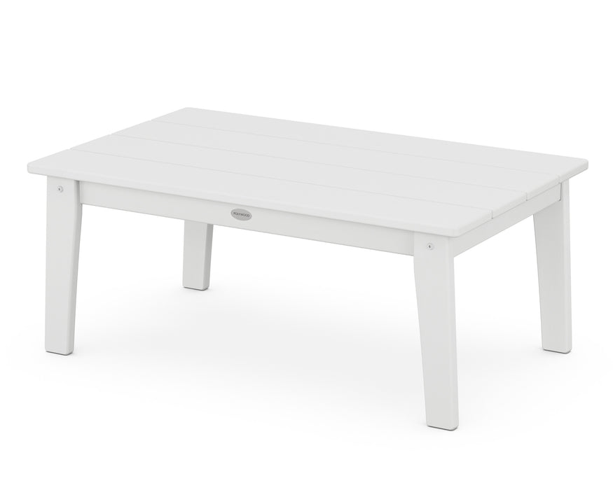 POLYWOOD Lakeside Coffee Table in White