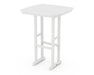 POLYWOOD Nautical 31" Bar Table in White