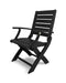 POLYWOOD Signature Folding Chair in Black