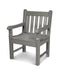 POLYWOOD Rockford Garden Arm Chair in Slate Grey
