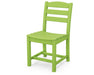POLYWOOD La Casa Café Dining Side Chair in Lime