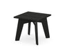 POLYWOOD Riviera Modern Side Table in Black