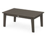 POLYWOOD Lakeside Coffee Table in Vintage Coffee