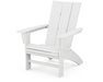 POLYWOOD® Modern Curveback Adirondack Chair in White