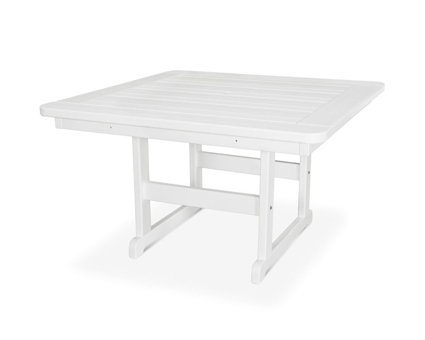 POLYWOOD Park 48" Square Table in White