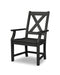 POLYWOOD Braxton Dining Arm Chair in Black