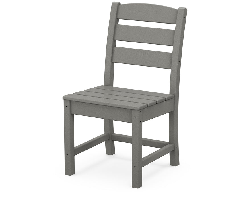 POLYWOOD Lakeside Dining Side Chair in Slate Grey
