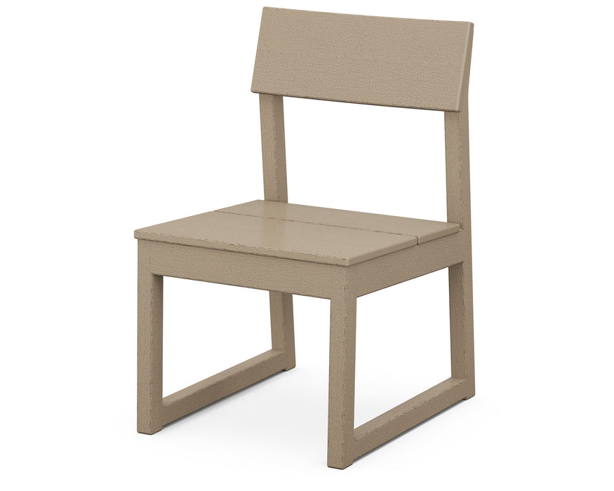 POLYWOOD EDGE Dining Side Chair in Vintage Sahara
